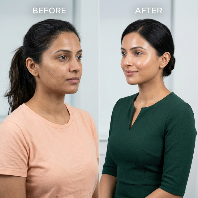 Dencespot Face PRP Result