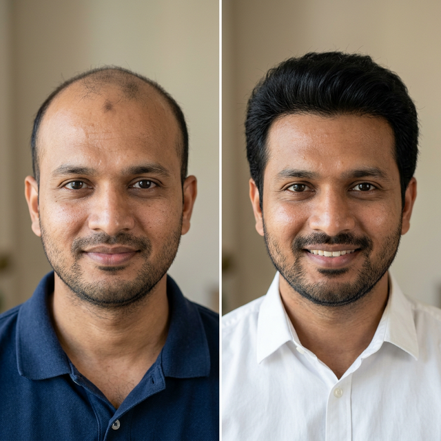 Hair Transplant Result Avatar